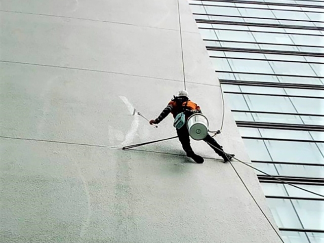 Industrial Rope Access, Abseiling Works, Rope Access Malaysia