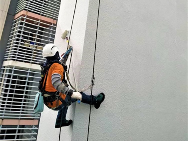 Industrial Rope Access, Abseiling Works, Rope Access Malaysia