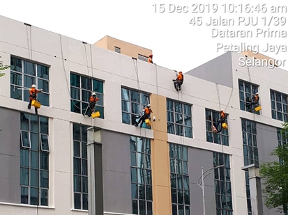 External Glass Cleaning Services, Dome Cleaning Services, External Building Cleaning Company, Best External Cleaning Company Malaysia