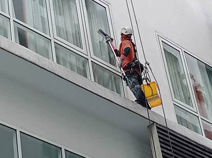 External Glass Cleaning Services, Dome Cleaning Services, External Building Cleaning Company, Best External Cleaning Company Malaysia